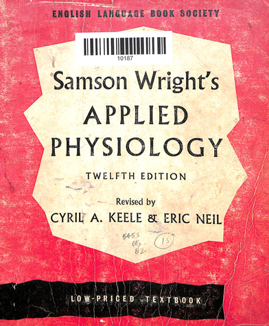 Samson Wright's Applied Physiology Twelfth Edition