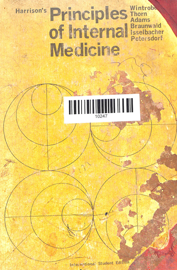Harrison's Principles Of Internal Medicine Seventh Edition