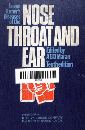 Diseases Of The Nose Tharoatand Ear  Tenth Edition