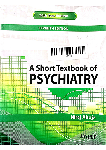 A Short Textbook Of Psychiatry Seventh Edition