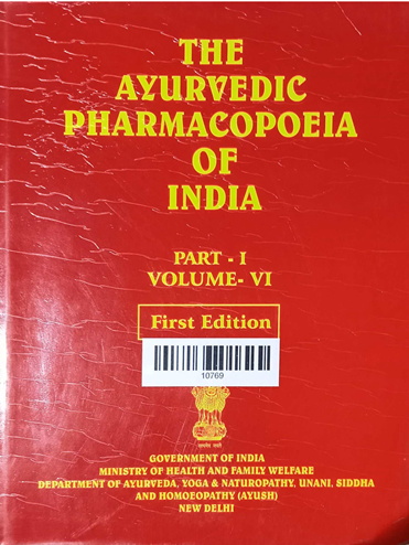 The Ayurvedic Pharmacopoeia Of India Part -1 Volume -5