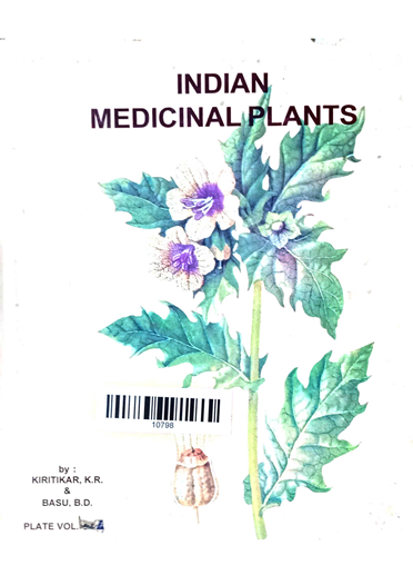 Indian Medicinal Plants Plates Volume 3 ,4
