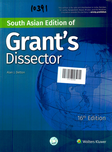 South Asian Edition Of Grant's Dissector