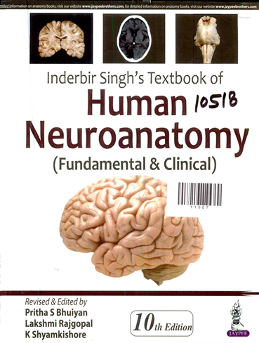 Text Book Of Human Neuroanatomy 10th Edition