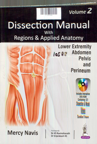 Dissection Manual With Regions & Applied Anatomy Volum 2