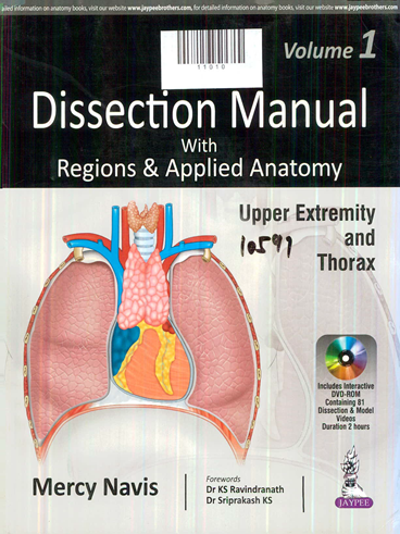 Dissection Manual With Regions & Applied Anatomy Volum 1