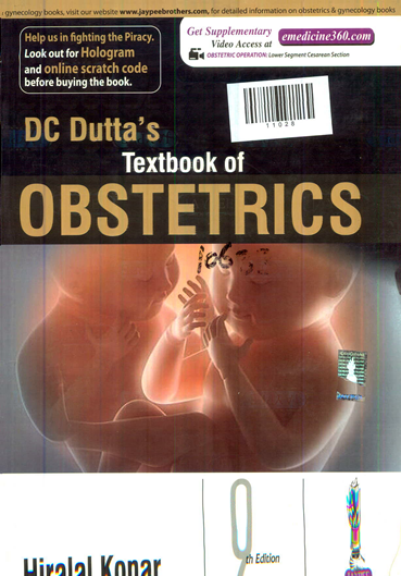 DC Dutta's Text book of Obstetrics