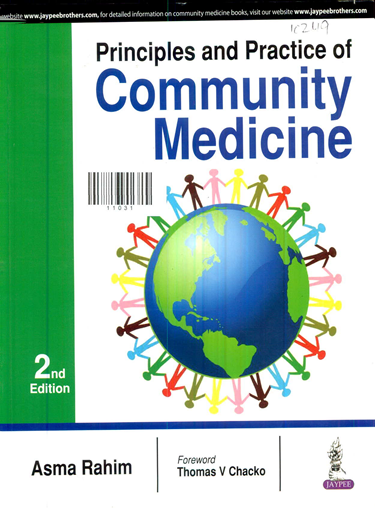 Principles and Practice of Community Medicine Second Edition