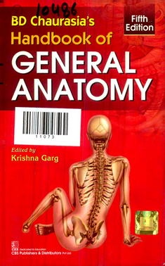 BD Chaurasia's Handbook of General Anatomy Fifth Edition
