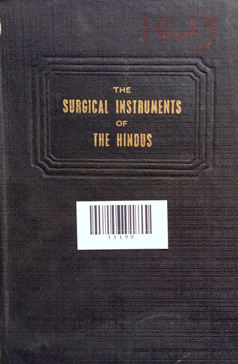 The Surgical Instruments of The Hindus