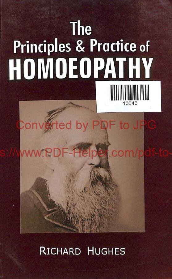 THE PRINCIPLES AND PRACTICE OF HOMOEOPATHY