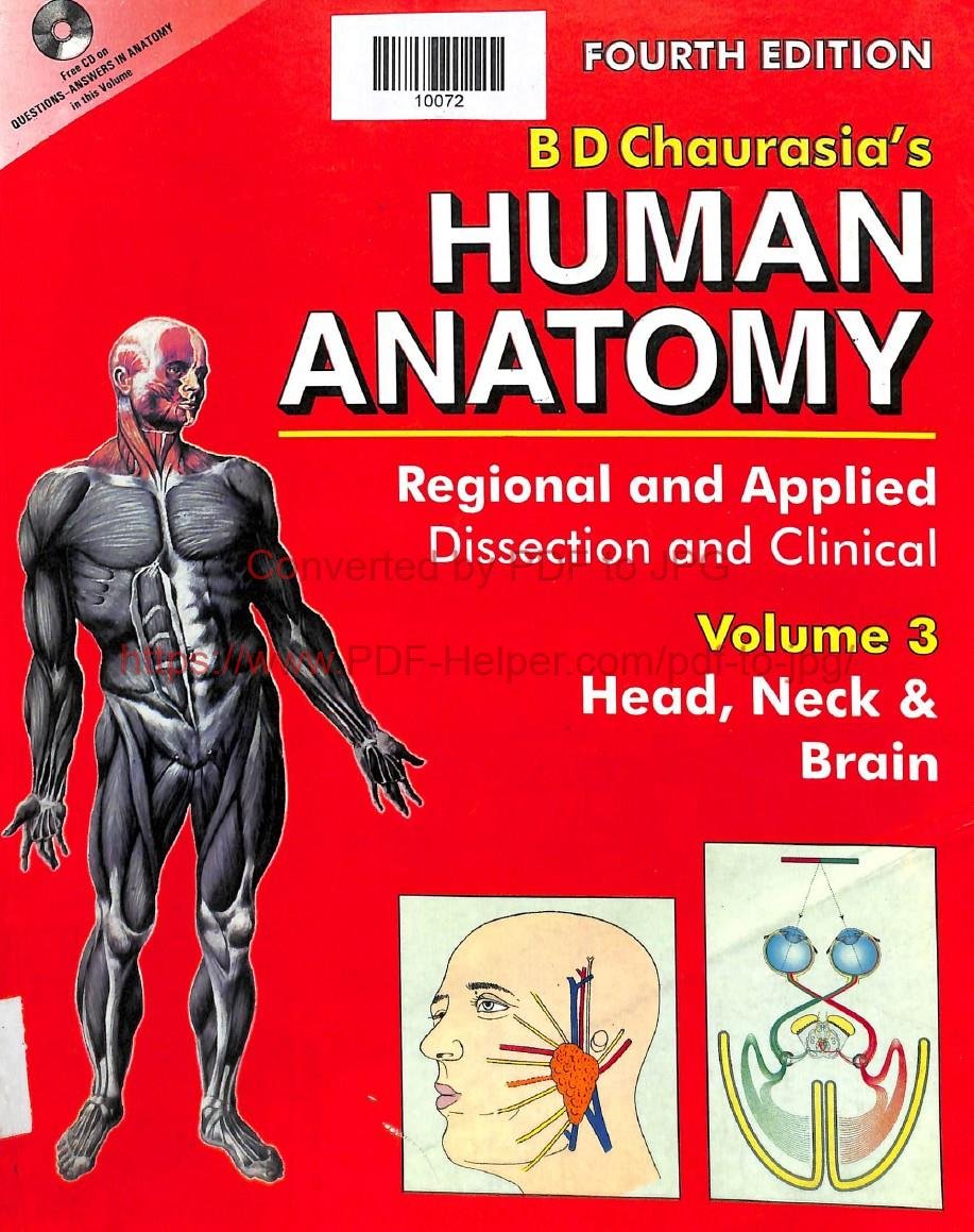 B.D. CHAURASIA,S HUMAN ANATOMY VOL-3