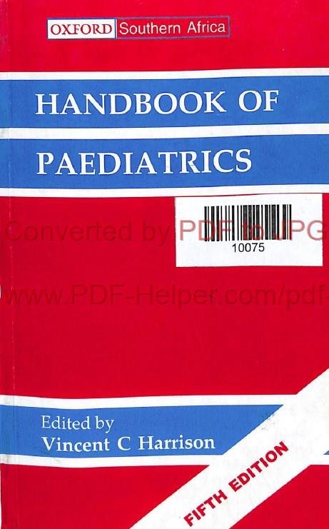 HANDBOOK OF PAEDIATRICS