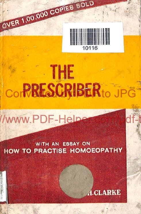 THE PRESCRIBER