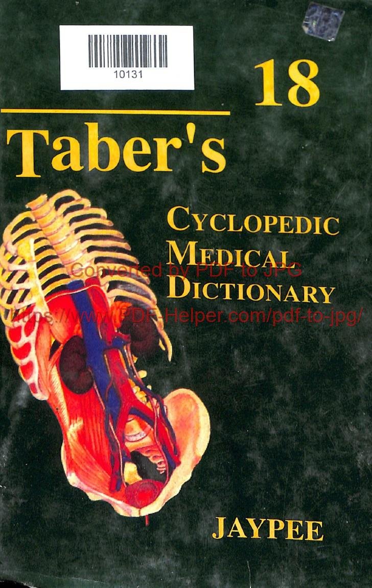 TABER,S CYCLOPEDIC MEDICAL DICTIONARY 2 pend