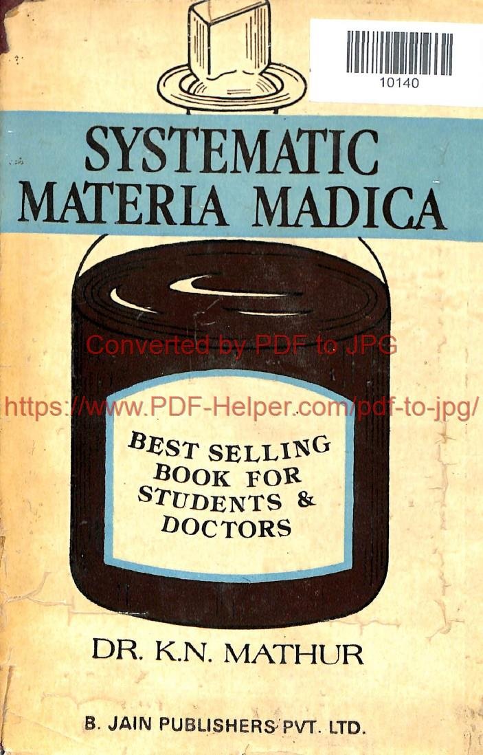 SYSTEMATIC MATERIA MADICA