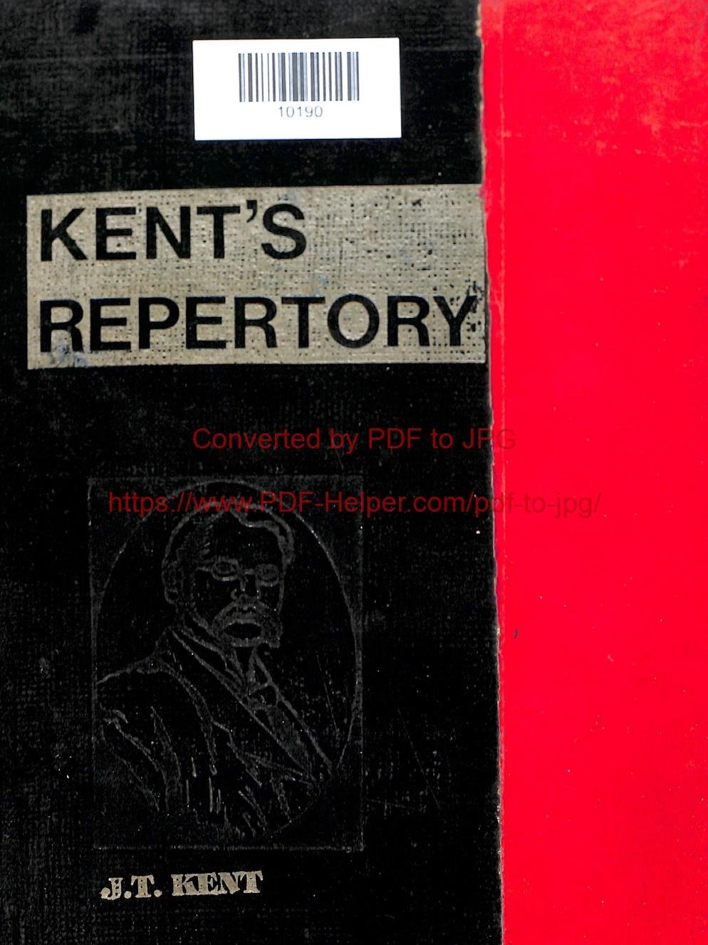 KENT'S REPERTORY 1