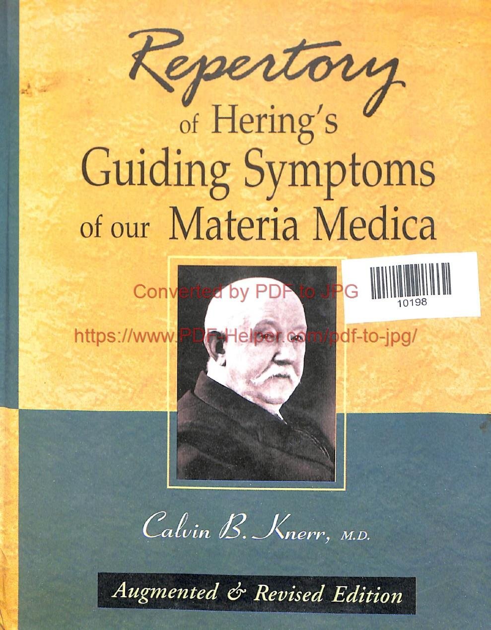 REPERTORY OF HERING,S GUIDING SYMPTOMS OF OUR MATERIA MEDICA