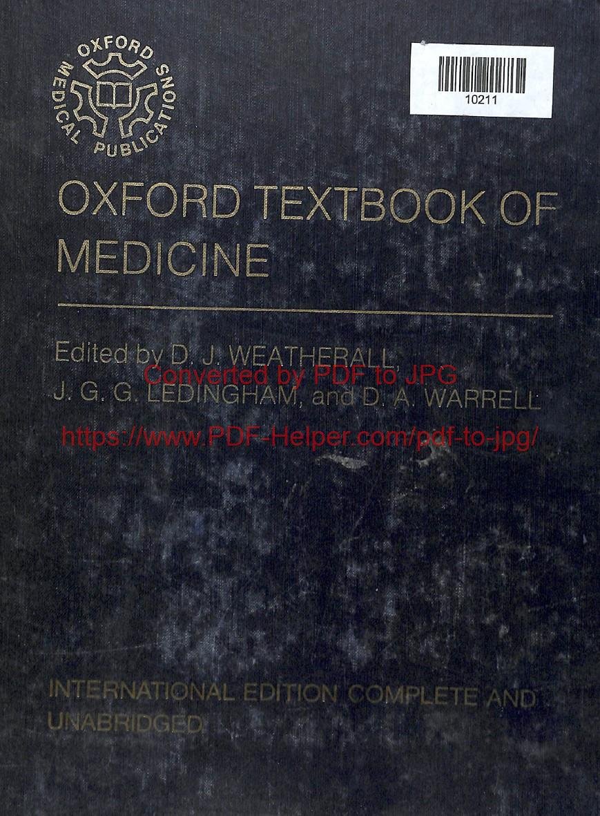 OXFORD TEXTBOOK OF MEDICINE