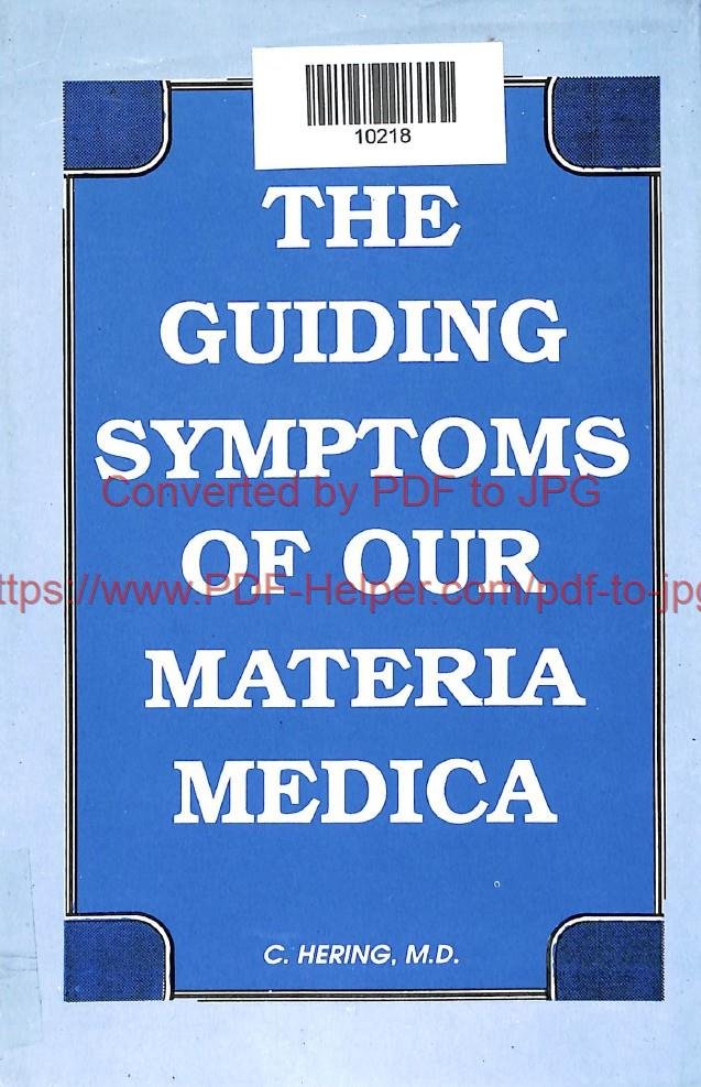 THE GUDIMG SYMPTOMS OF OUR MATERIA MEDICA VOL-4