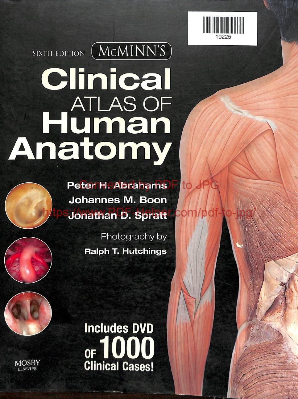 MCMINN'S CLINICAL ATLAS  OF HUMAN ANATOMY SISTH EDITION