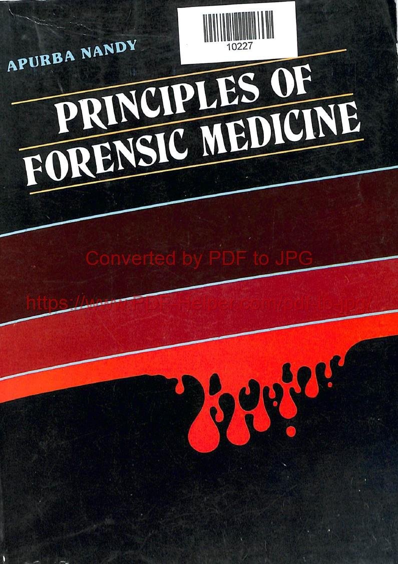 PRINCIPLES OF FORENSIC MEDICINE  1
