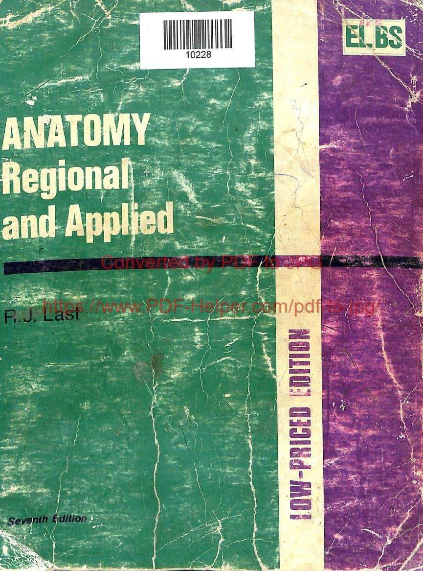 ANATOMY REGIONAOL AND APPLIED