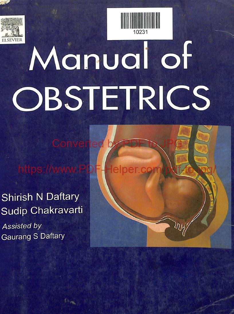 MANUAL OF OBSTETRICS