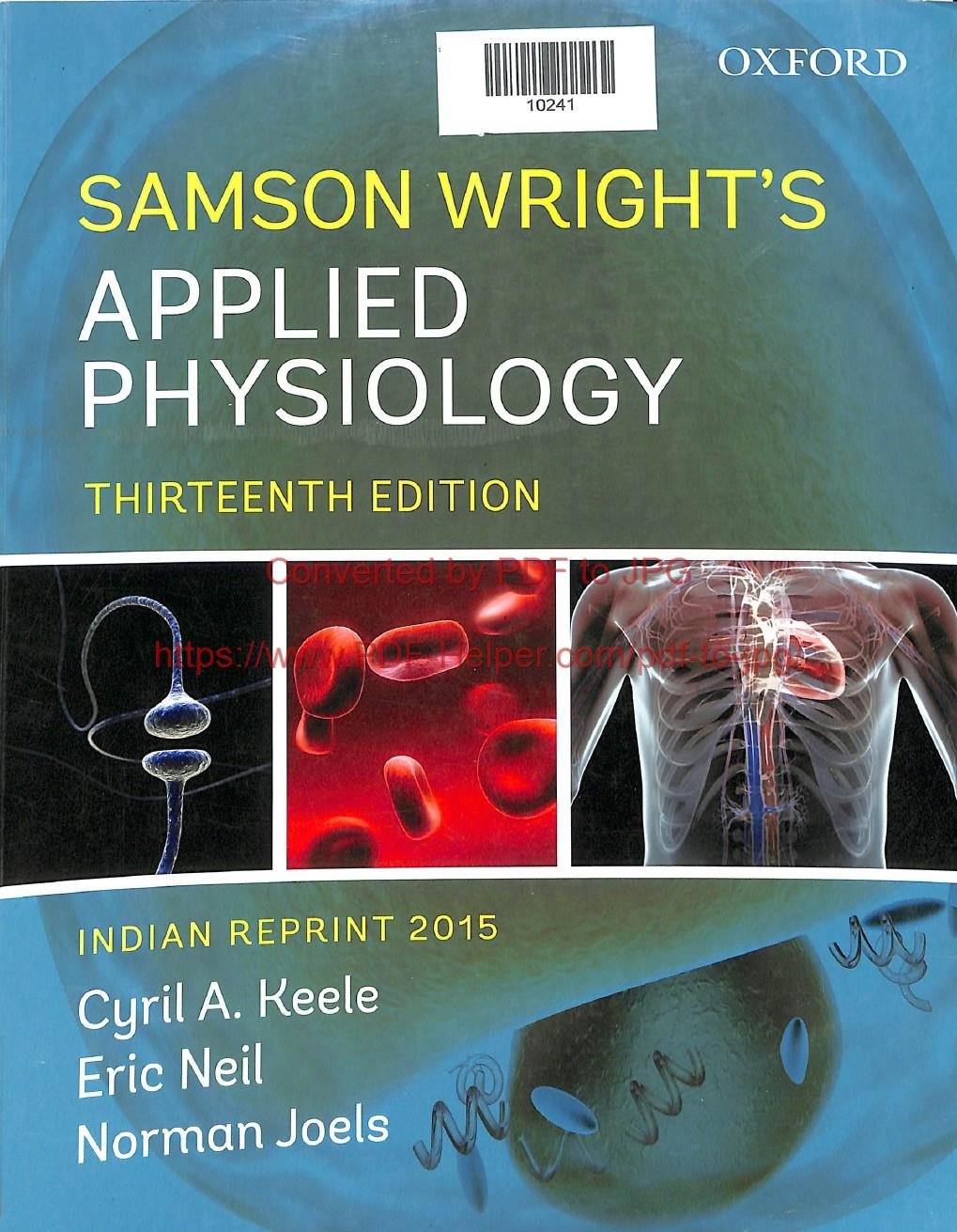 SAMSON WRIGHT'S APPLIES PHYSIOLOGY THIRTEENTH EDITION