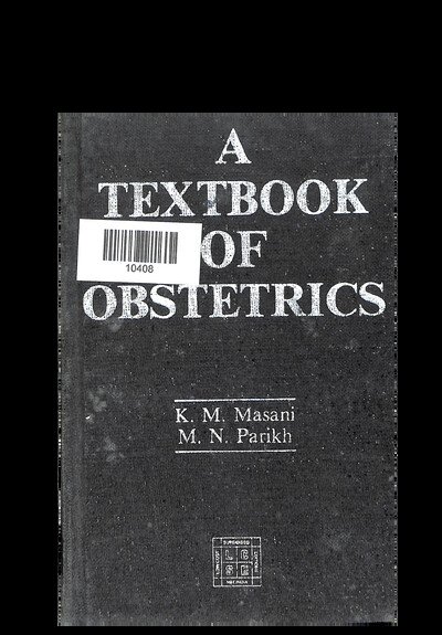A TEXTBOOK OF OBSTETRICS FOURTH EDITION