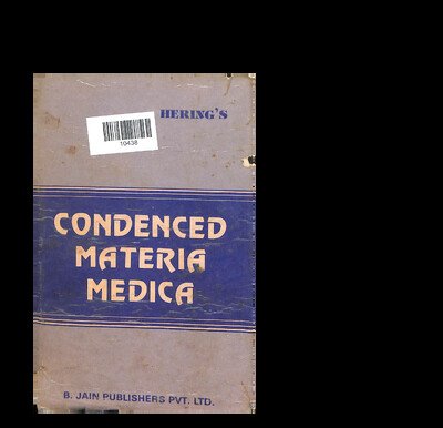 CONDENCED MATERIA MEDICA