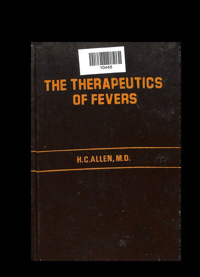 THE THERAPEUTICS OF FEVERS