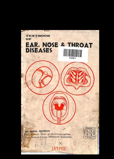 TEXTBOOK OF EAR