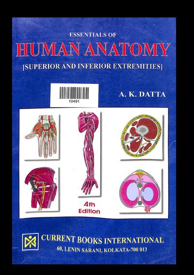 ESSENTIALS OF HUMAN ANATOMY ( SUPERIOR AND INFERIOR EXTREMITIES )1