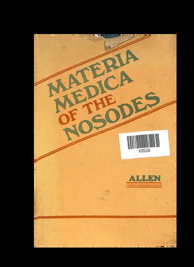 LECTURES ON HOMOEOPATHIC MATERIA MEDICA