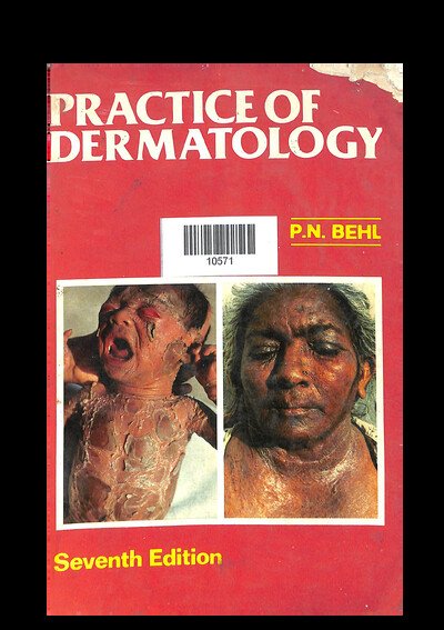 PRACTICE OF DERMATOLOGY SEVENTH EDITION