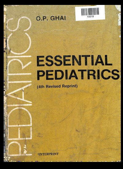 O.P. GHAI ESSENTIAL PEDIATRICS 4TH REVISED REPRINT