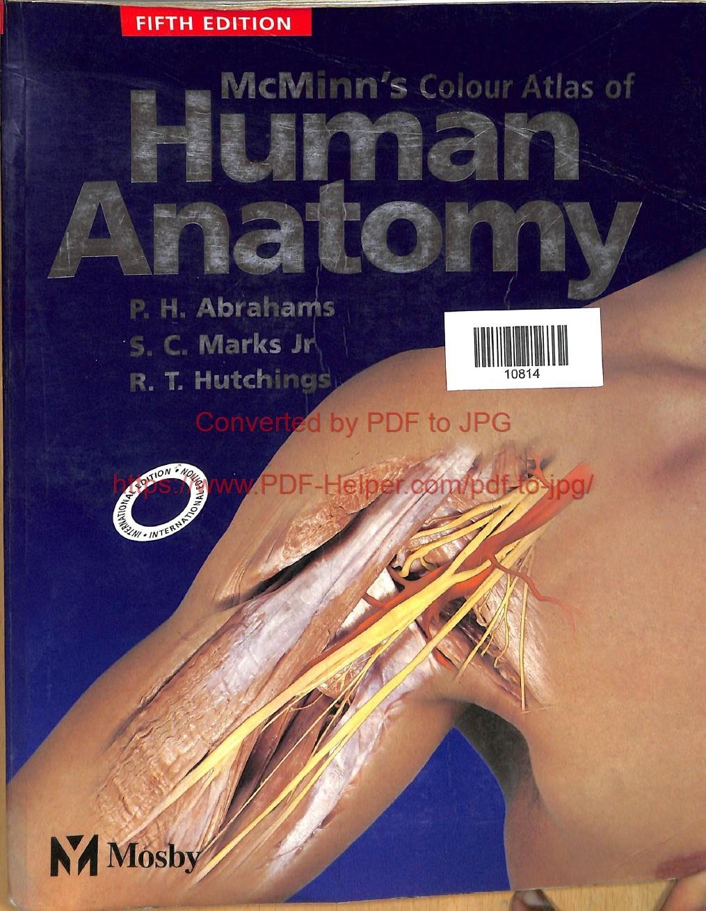 MCMINN.S COLOUR ATLAS OF HUMAN ANATOMY FIFTH EDITION