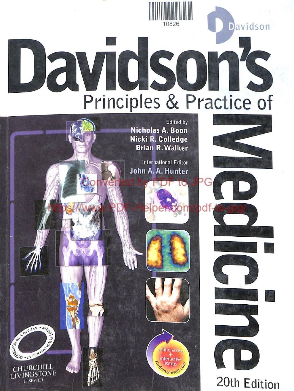 DAVIDSON,S PRINCIPLES & PRACTICE OF MEDICINE