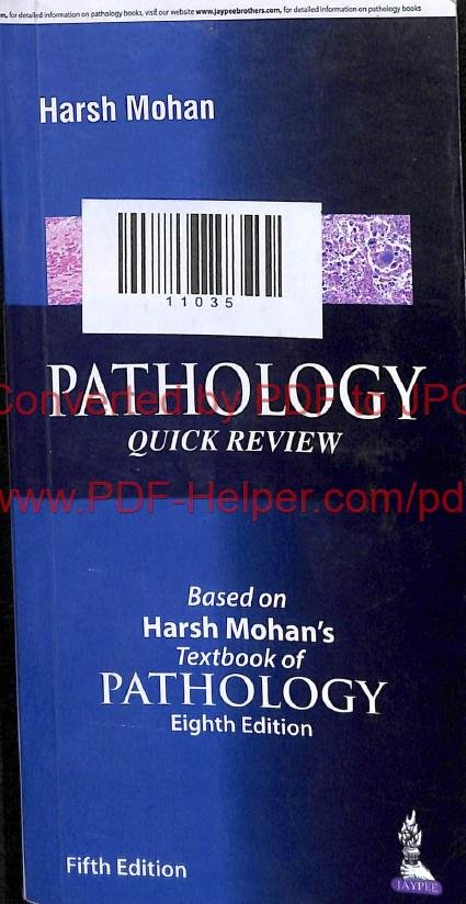 PATHOLOGY QUICK REVIEW