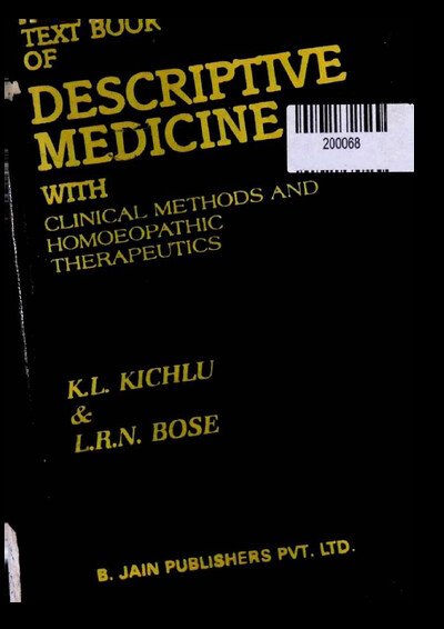 Homeopathy Book