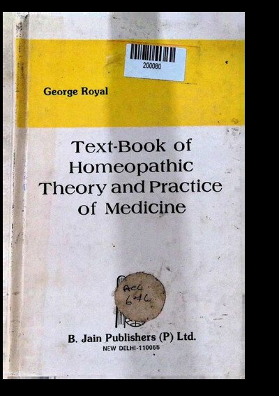 Homeopathy Book