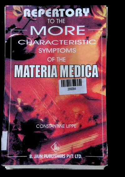 Homeopathy Book