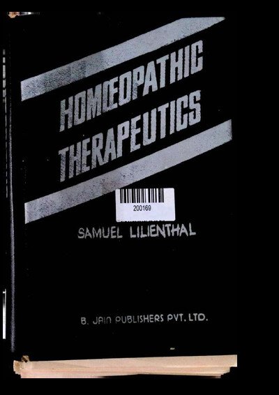 Homeopathy Book