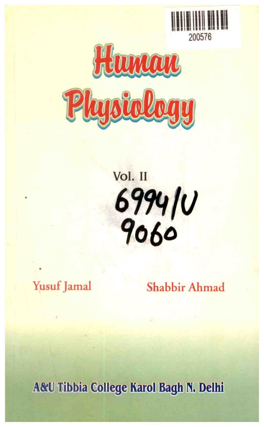 Human Physiology