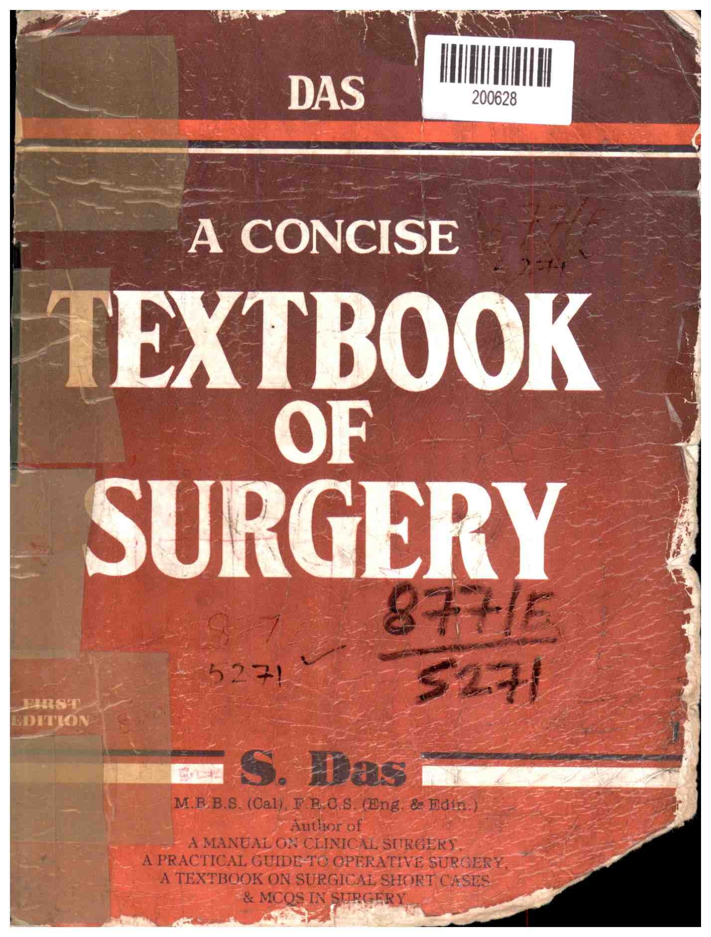 a Concise Textbook of Surgery