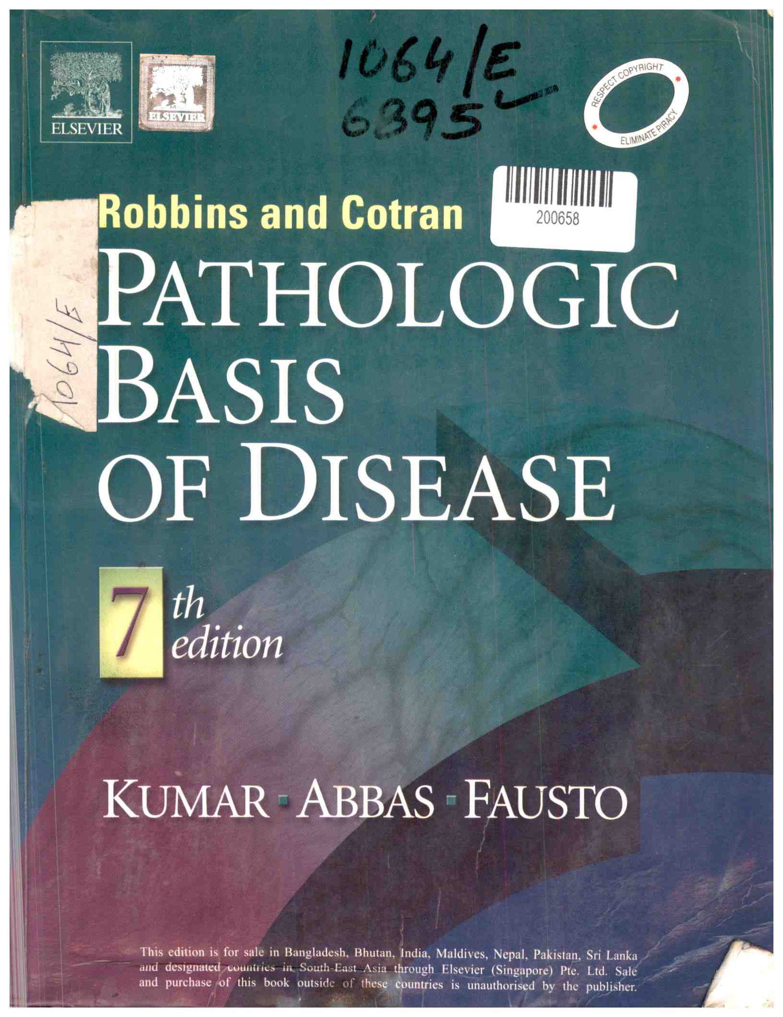 Robbins and Cotran Pathologic Basis of Disease