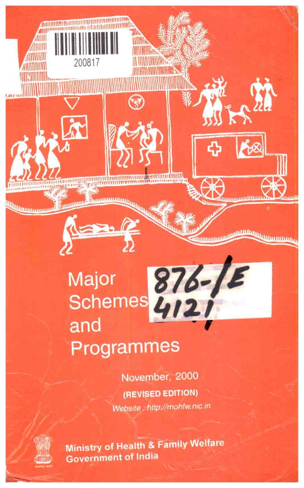 Major Schemes and Programmes