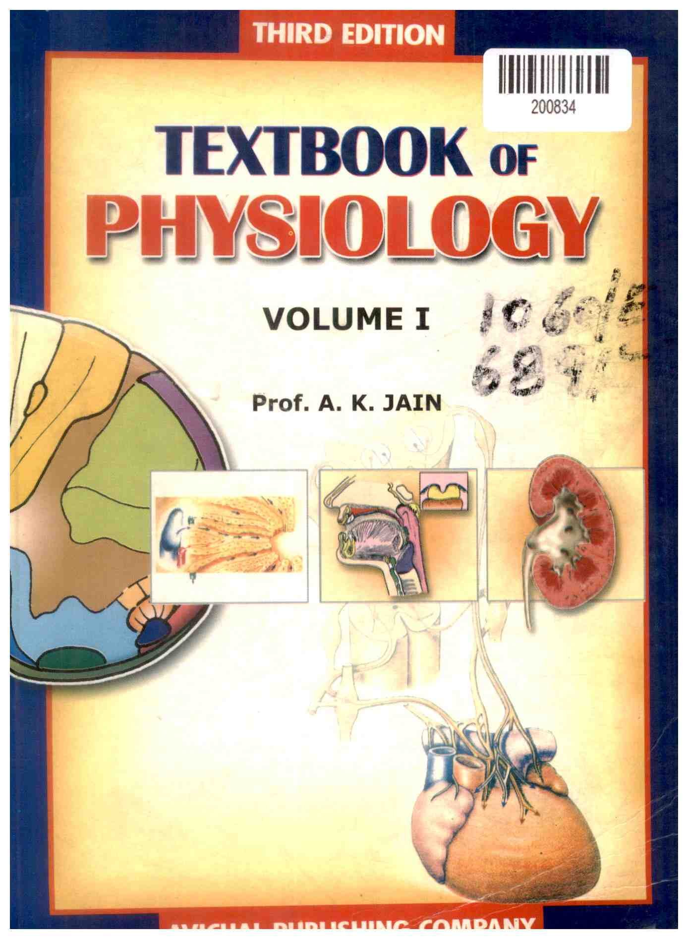 Textbook of Physiology Volume I