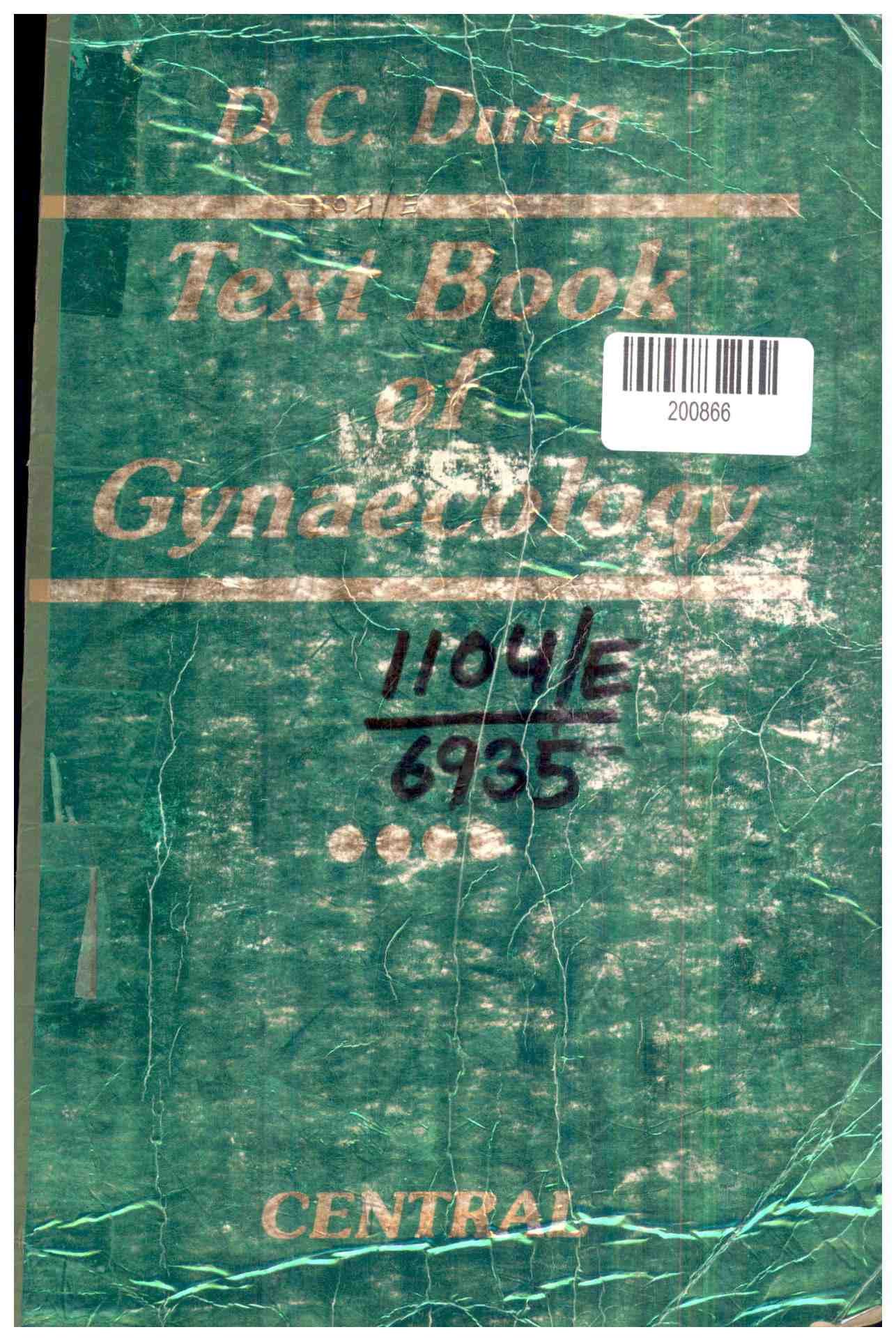 Text Book of Gynaecology